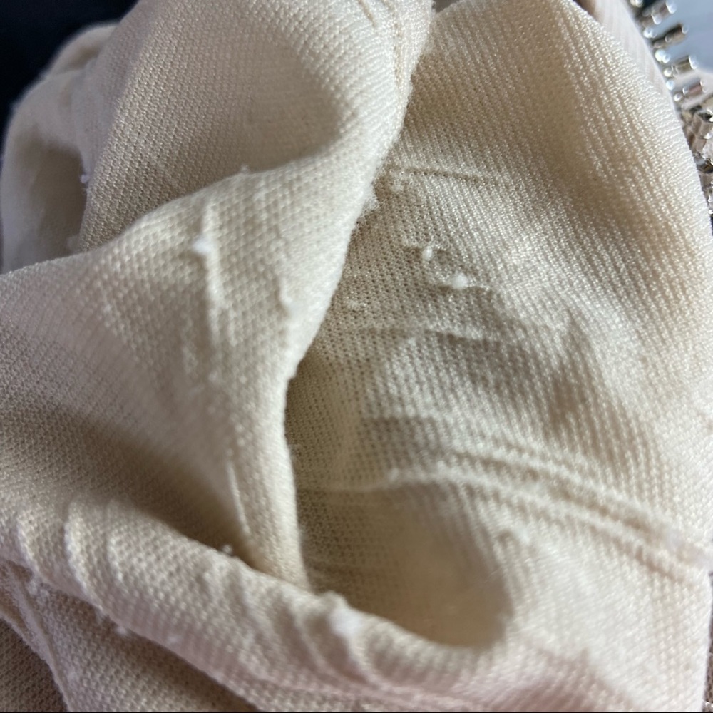 Alfani Pleated Rhinestone Blouse - Picture 9 of 9